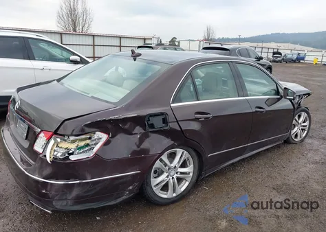 2011 Mercedes-Benz E 550 from USA, damaged, VIN WDDHF7CB2BA323637